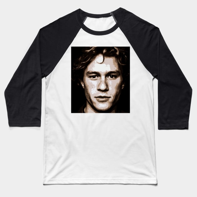 heath ledger Baseball T-Shirt by oryan80